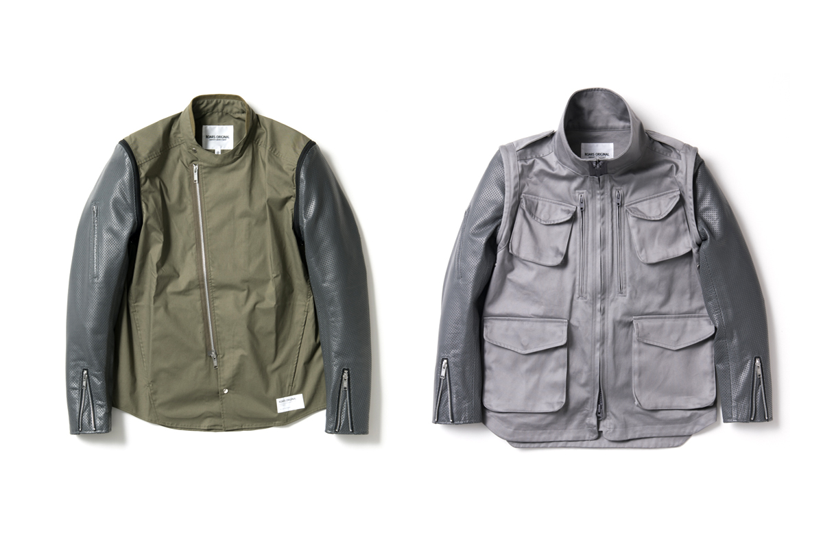 PUNCHING MESH 革袖 | 革ソデ | オンラインショッピング | ROARS