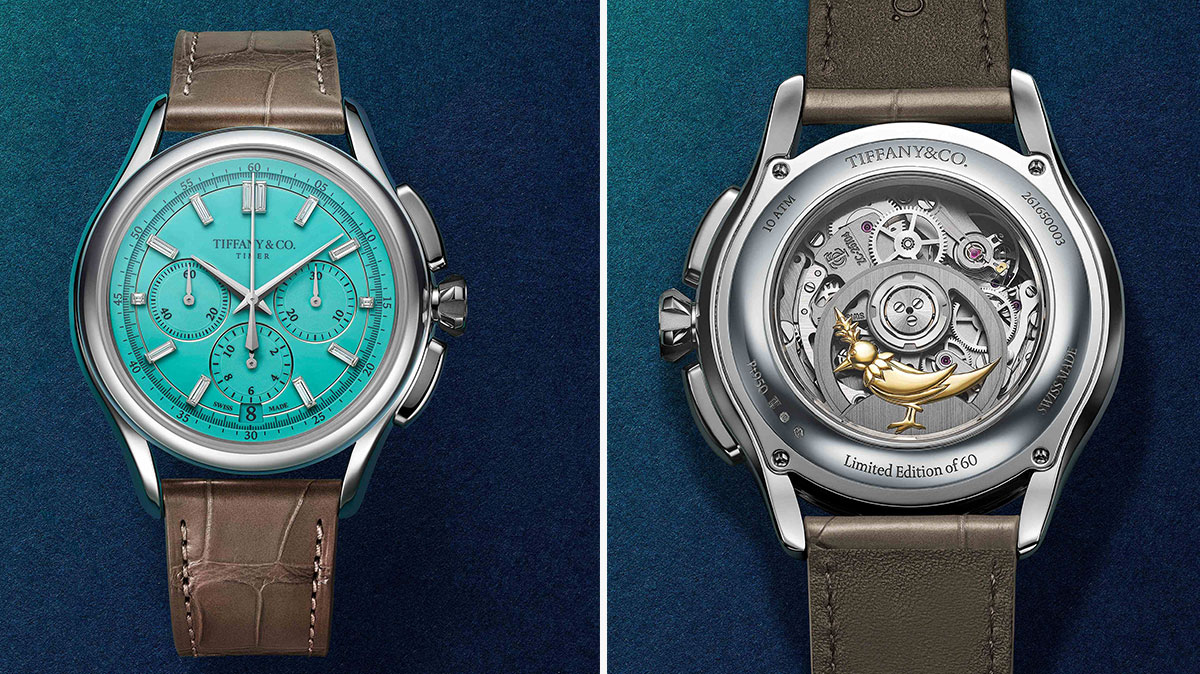 Tiffany & Co. Unveils a New Timer Watch With Its Signature Blue Hue