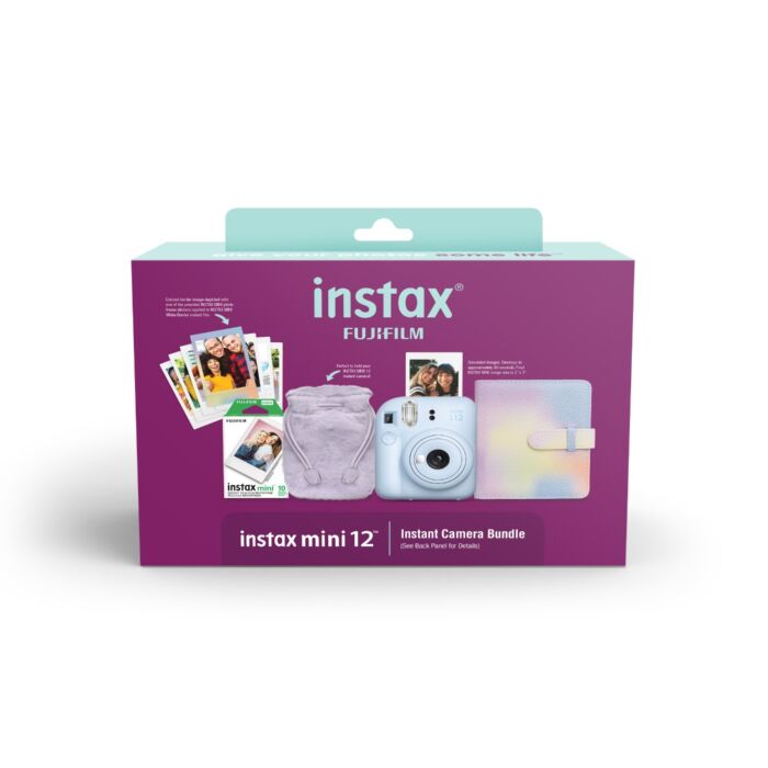 instax mini 12 Holiday Bundle (Pastel Blue)