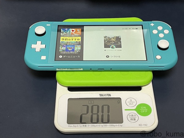モンハンライズ用に「Nintendo Switch Lite ターコイズ」を購入(*｀・ω