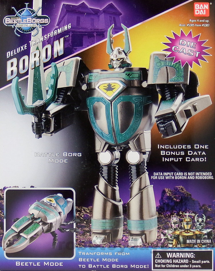 BORON (DXクワガタイタン) バンダイUSA レビュー | RoboToyDays