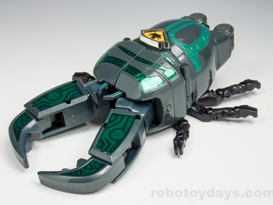 BORON (DXクワガタイタン) バンダイUSA レビュー | RoboToyDays