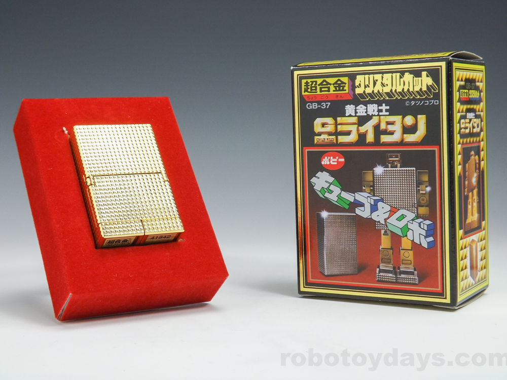 GB-37 超合金 クリスタルカット ゴールドライタン(復刻) レビュー