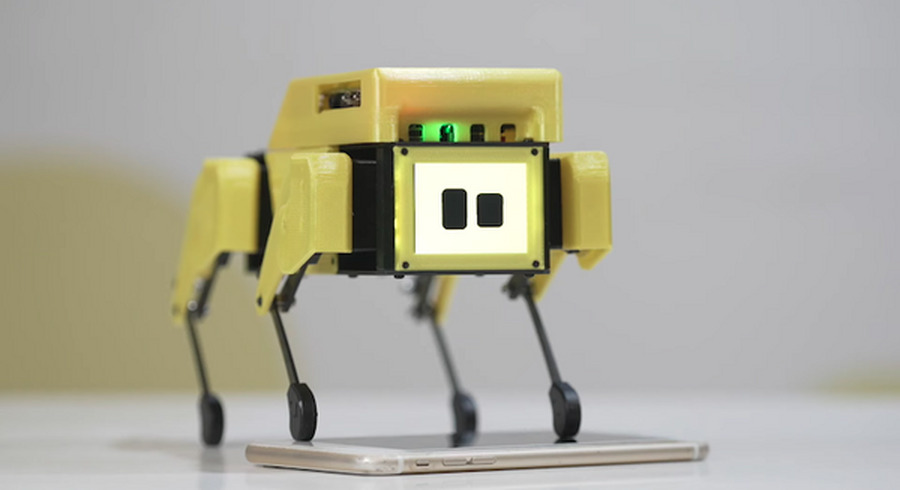 四足歩行ロボット犬「Mini Pupper」(ミニぷぱ) 超小型LiDARで自律移動