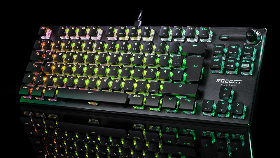 Vulcan TKL Pro | コンパクト光学式 RGB ゲーミングキーボード