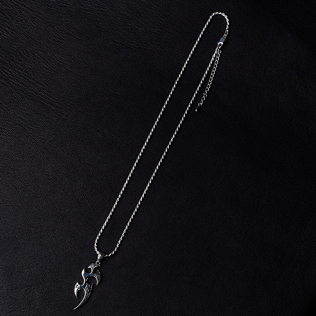 シルバーネックレス(クロスプレート)Yaz｜DIAMOND □矢沢永吉 Yaz