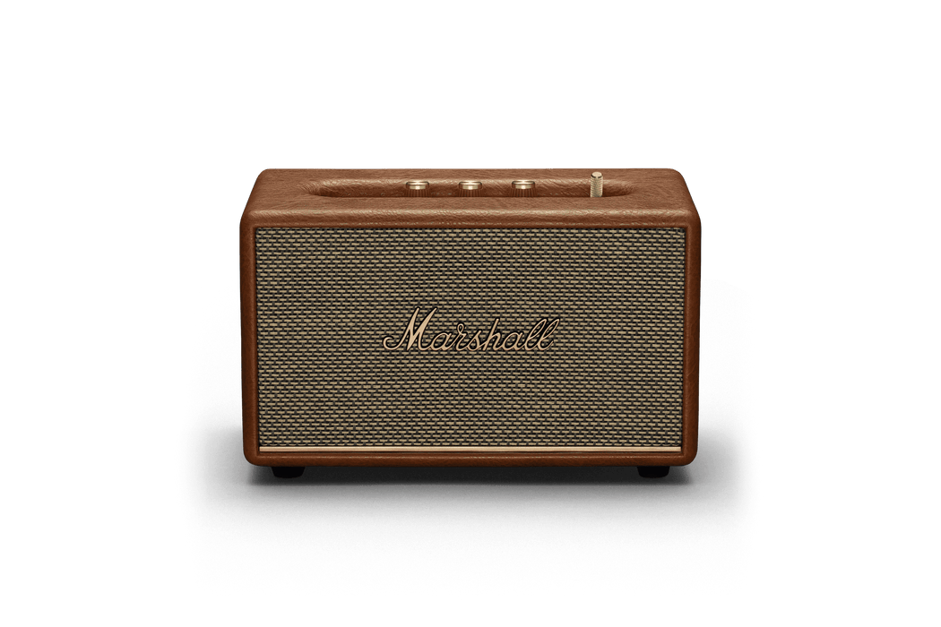 Marshall Acton III Bluetooth Home Speaker, Brown — Rock and Soul