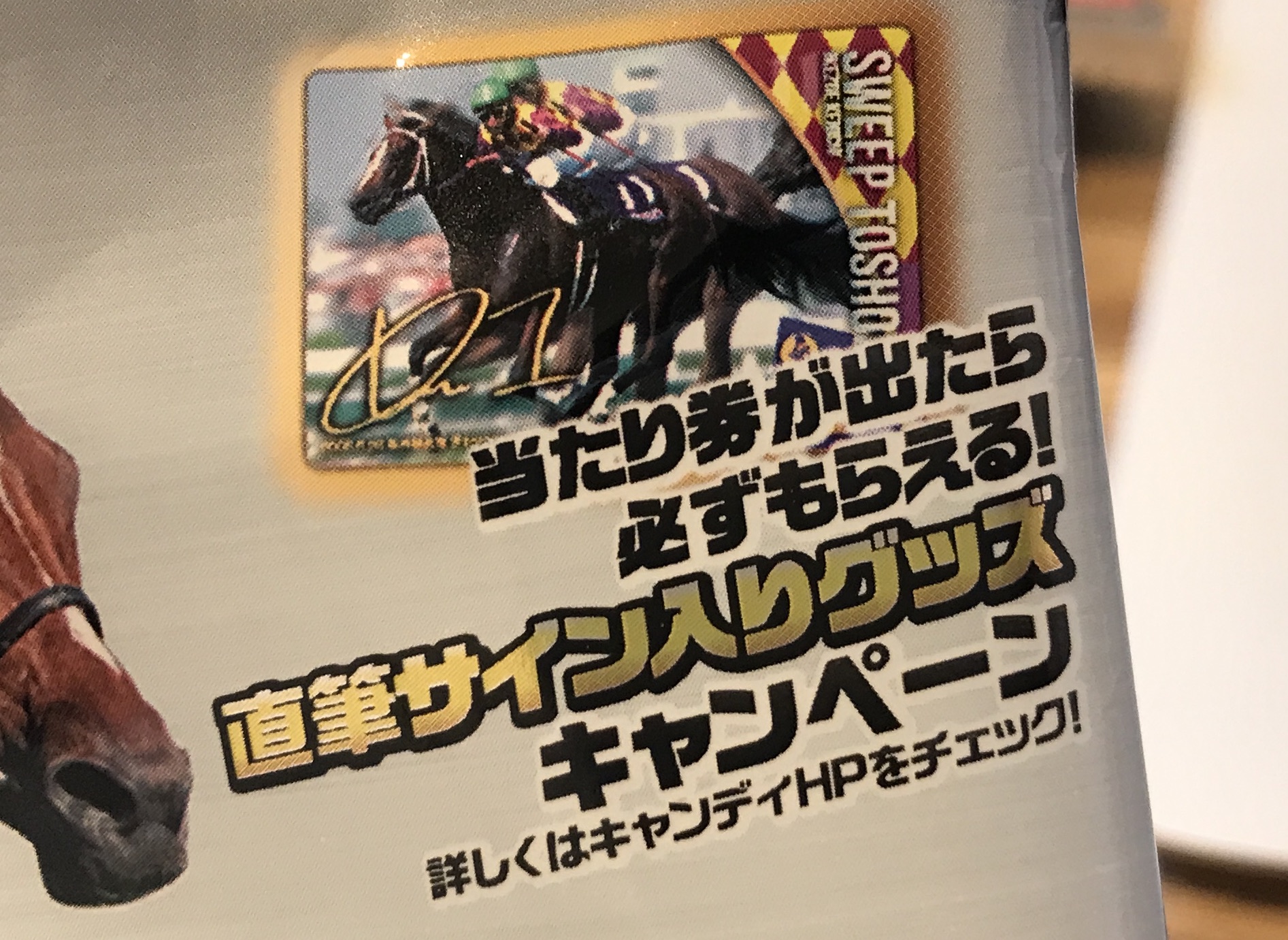 対象年齢が高すぎる」と話題のカード「サラブレッドホースコレクション