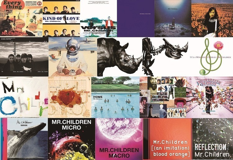 Mr.Children、全シングル37作品＆アルバム21作品をダウンロード