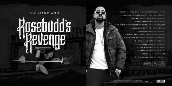Rosebudd's Revenge (CD) – The Official Roc Marciano Store