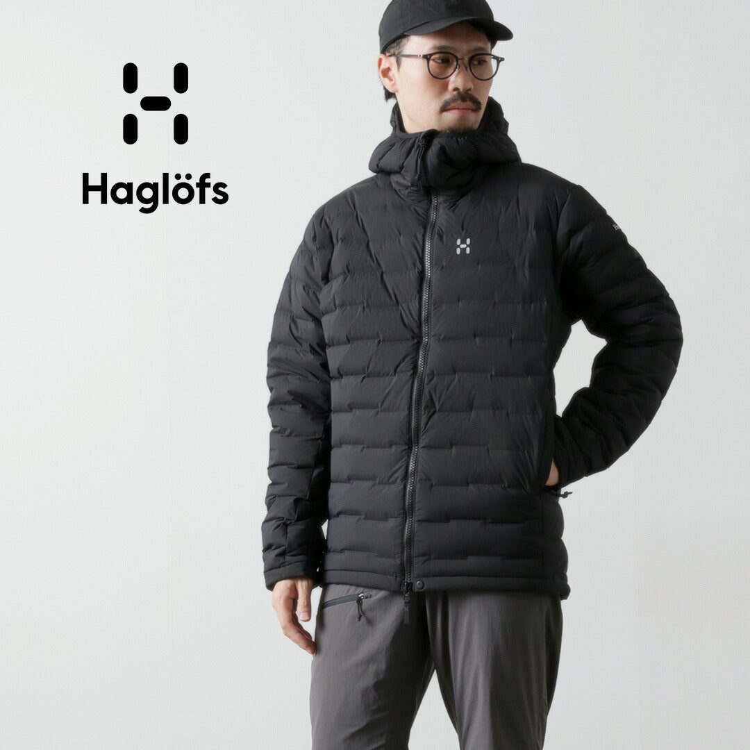 HAGLOFS（ホグロフス） スピッツ ダウン フード ジャケット / メンズ