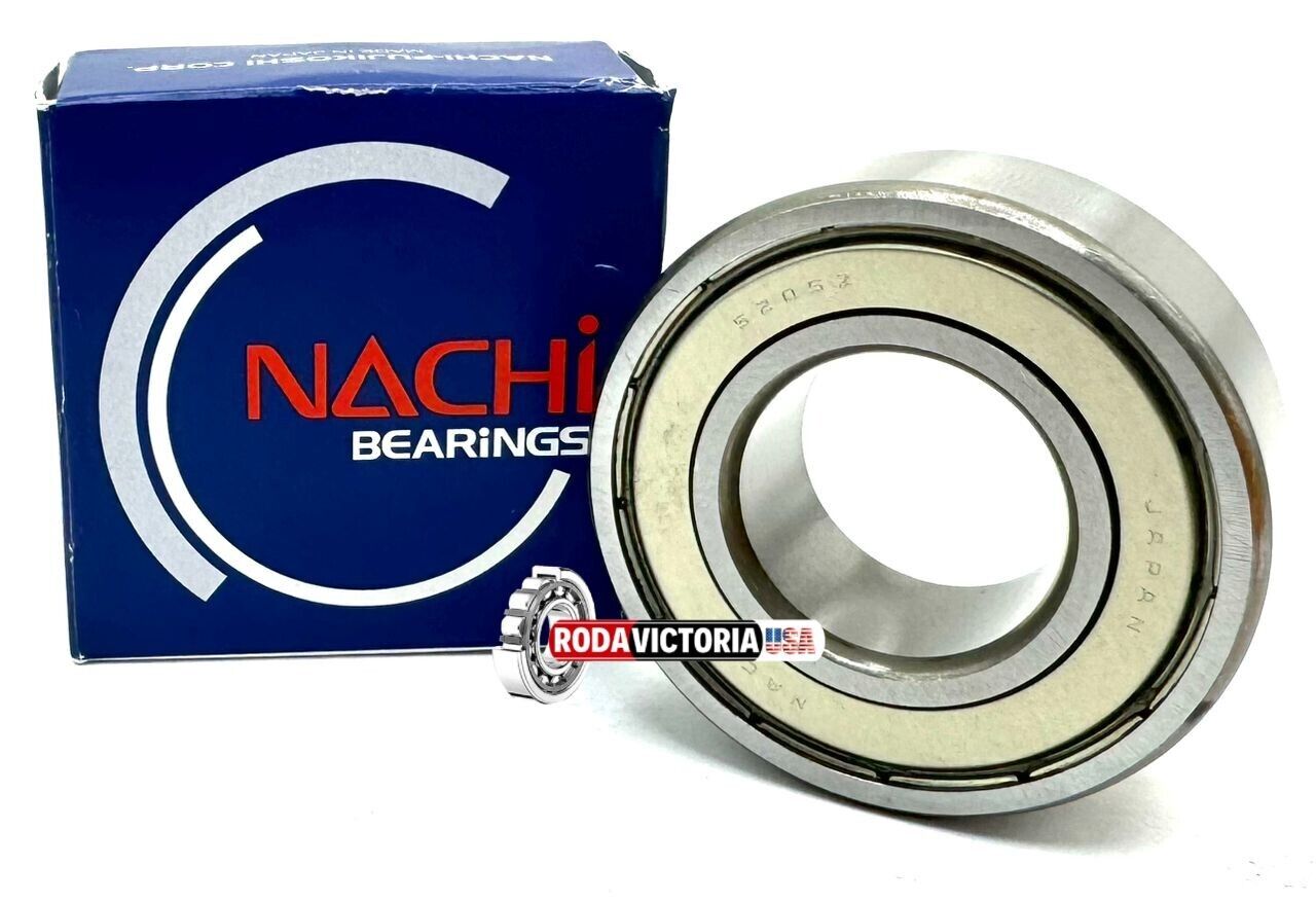 NACHI 5205 ZZ ANGULAR CONTACT BALL BEARING, METAL SHIELDED