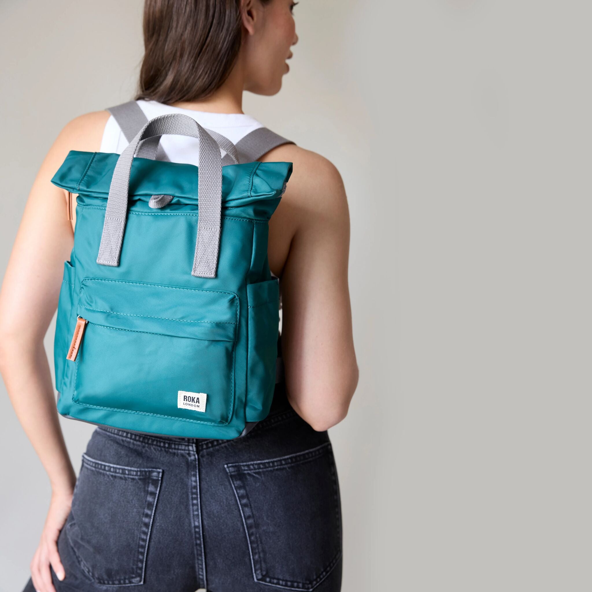 Roka | Backpacks | Sustainable Backpack | Cranberry – ROKA London