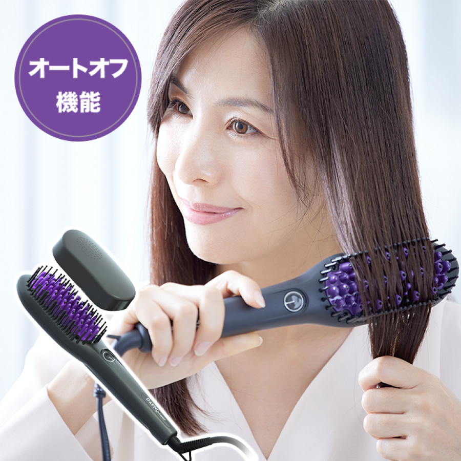 ブラシ型ヘアアイロン ダフニpower | テレビ朝日グループの通販サイト