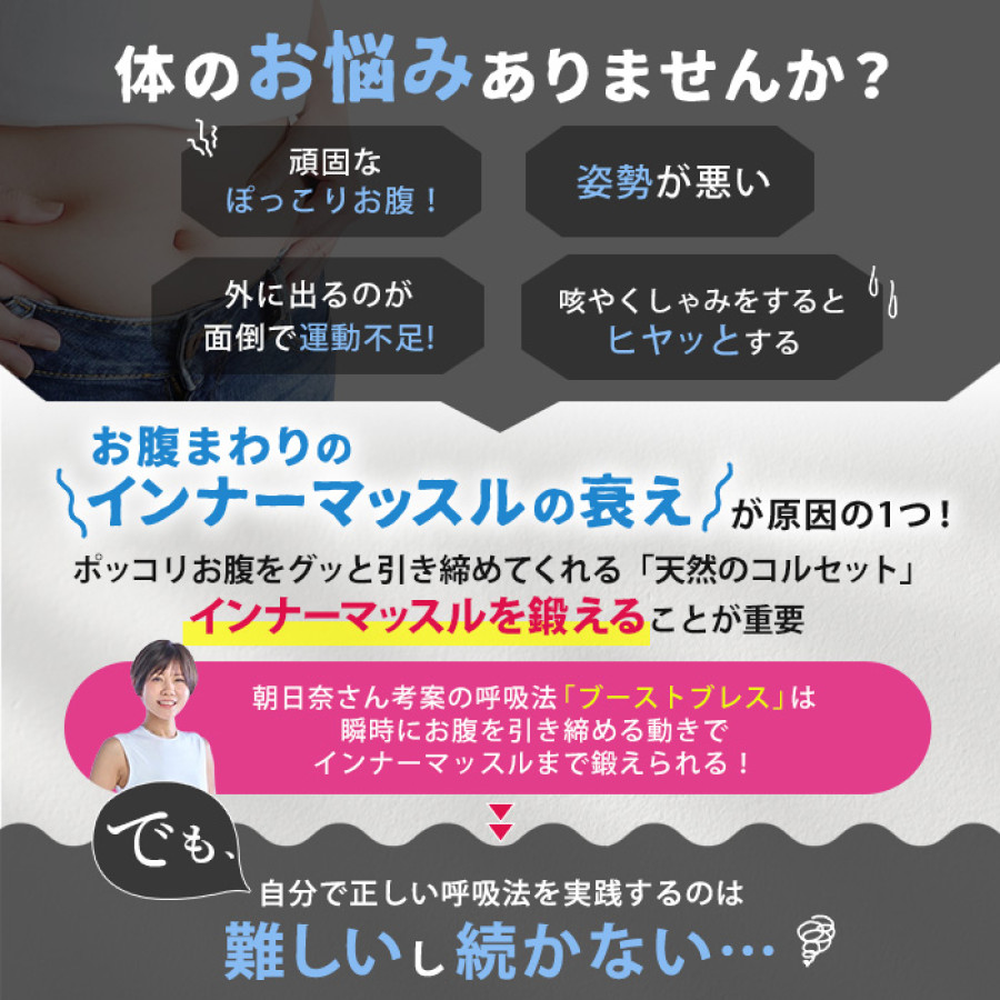 ブーストブレスベルト | テレビ朝日グループの通販サイト[ロッピング]