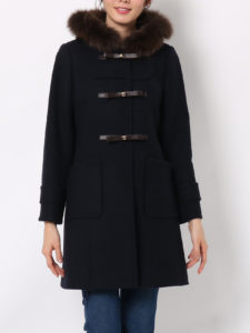 フォックスファー付きダッフルコート | Rose Tiara【ローズティアラ】