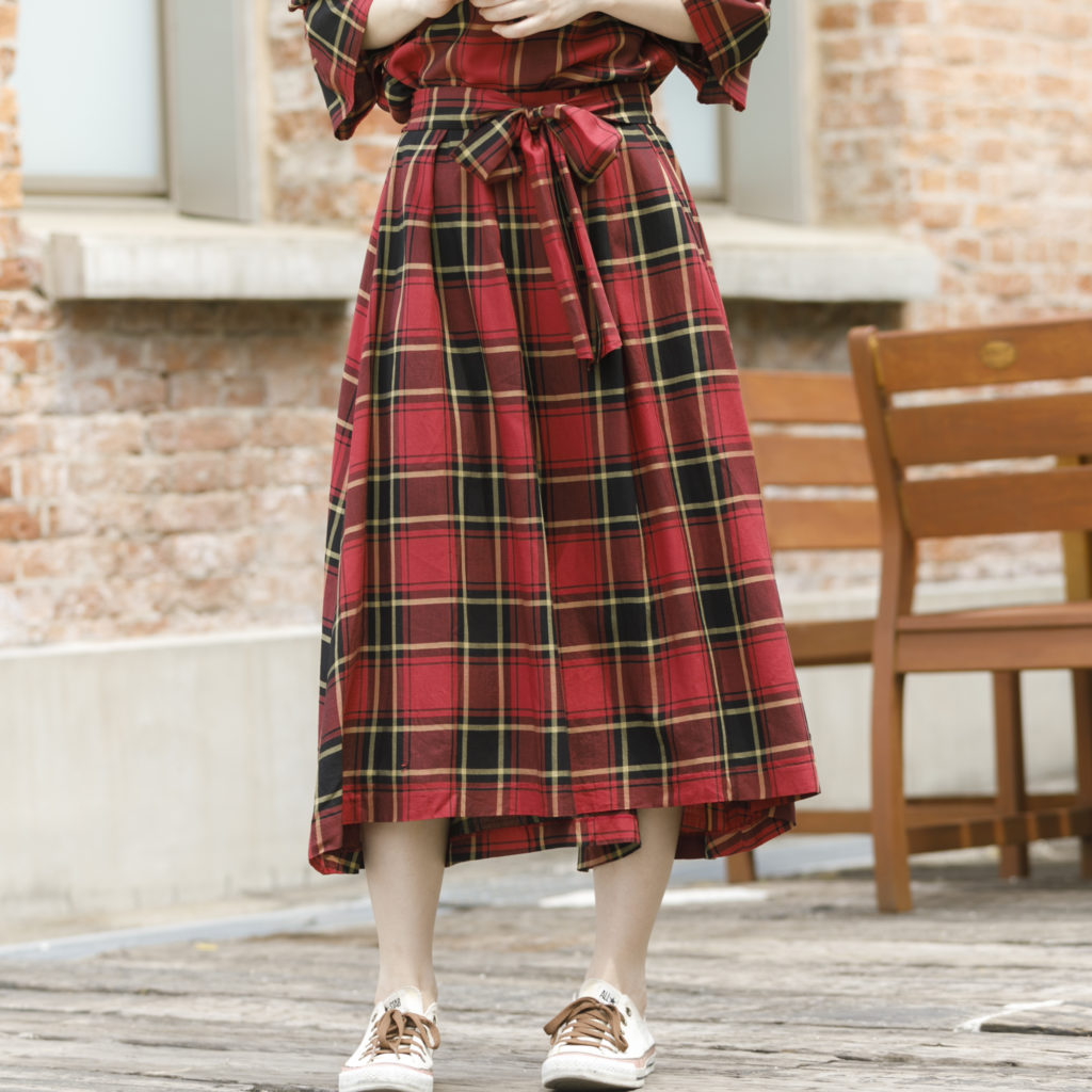 新作】チェックフィッシュテールスカート | Rose Tiara【ローズティアラ】