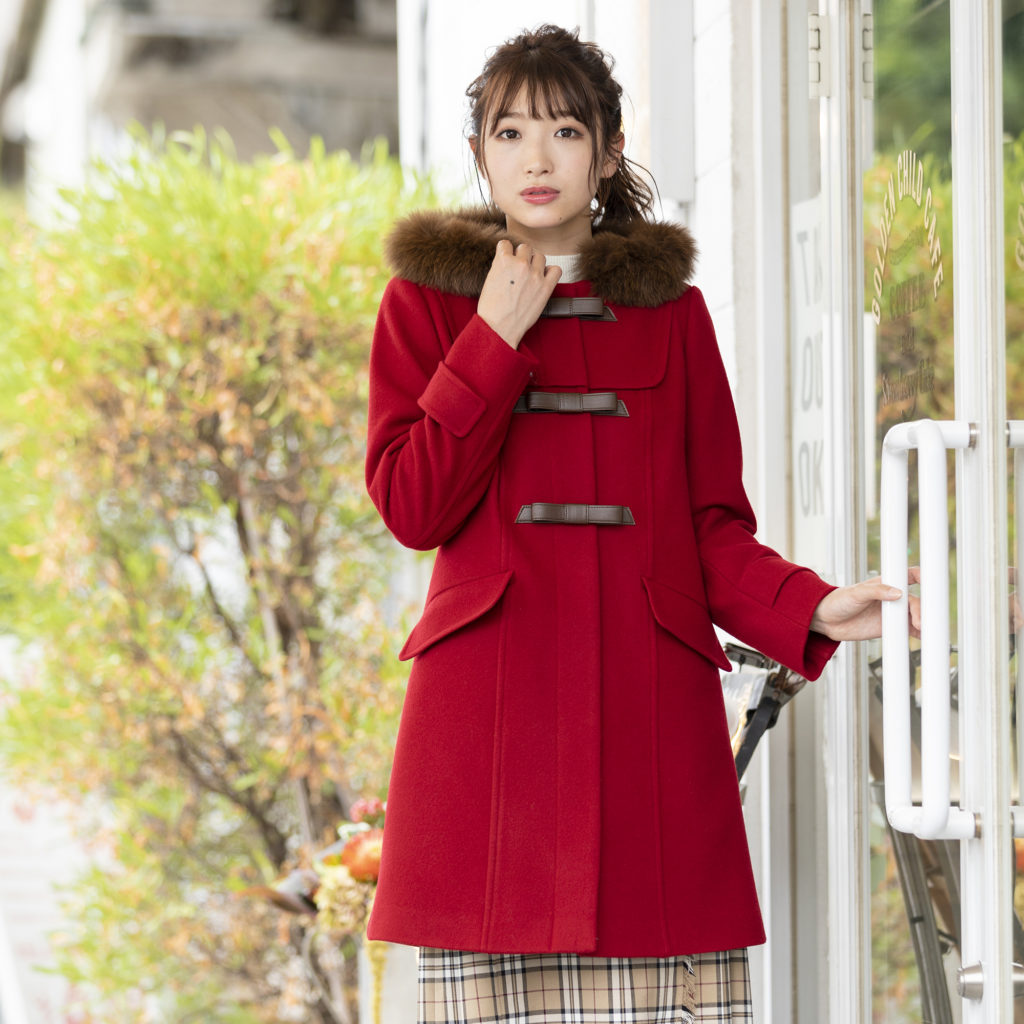 新作】リボンビットダッフルコート | Rose Tiara【ローズティアラ】