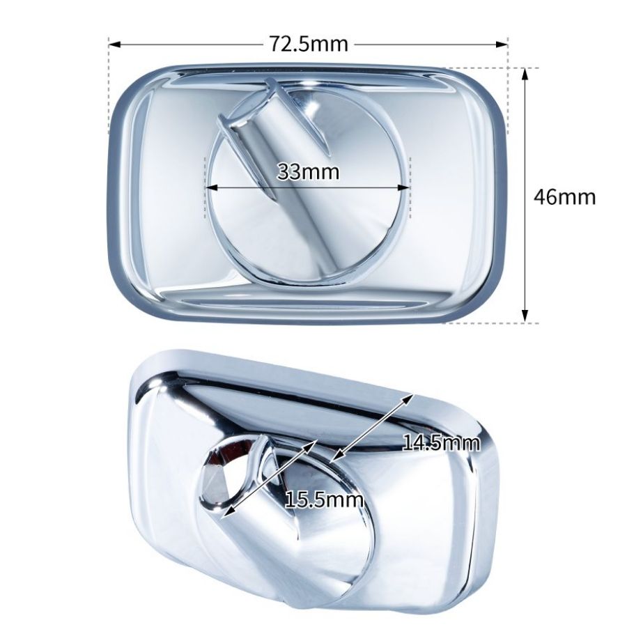 アンテナ土台メッキカバー 日野 17プロフィア/グランドプロフィア/17