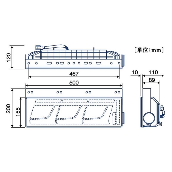 LEDリアコンビシーケンシャルテール クリアVer 3連タイプ (ターン21W