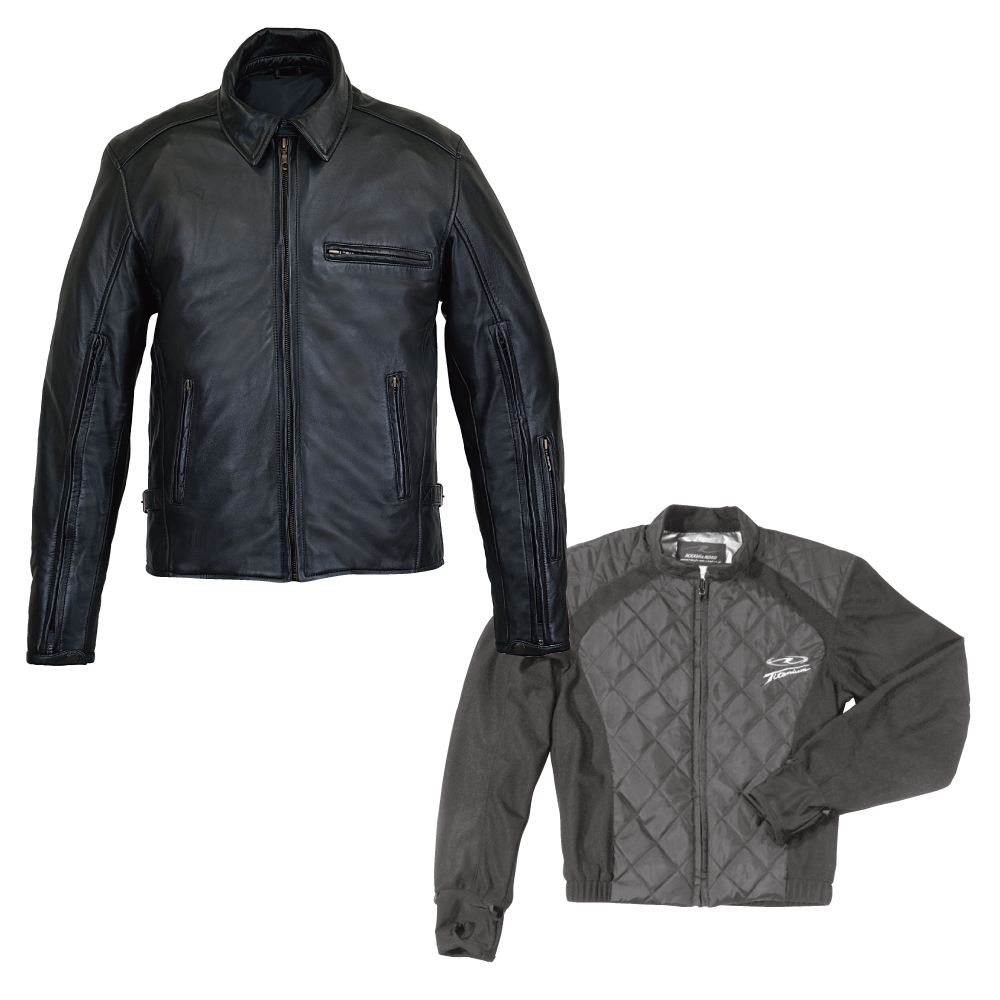 RA5034IS シープレザーシングルジャケットFPインナーセット | ラフ＆ロード