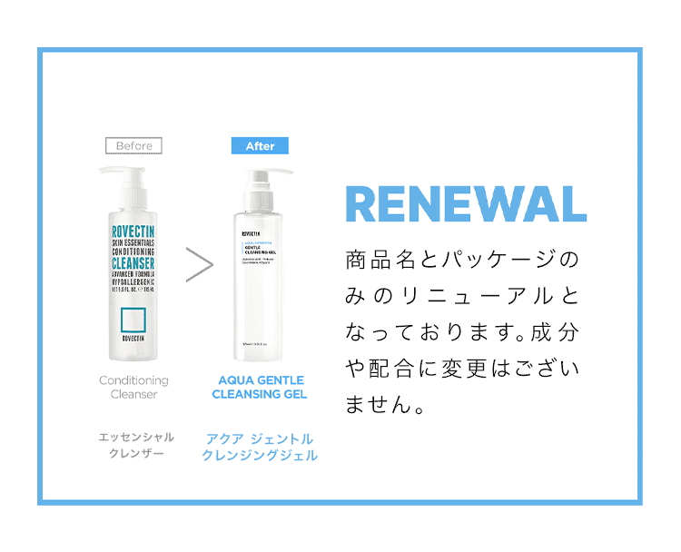 ジェル洗顔料 アクア ジェントルクレンジングジェル｜ロベクチン日本