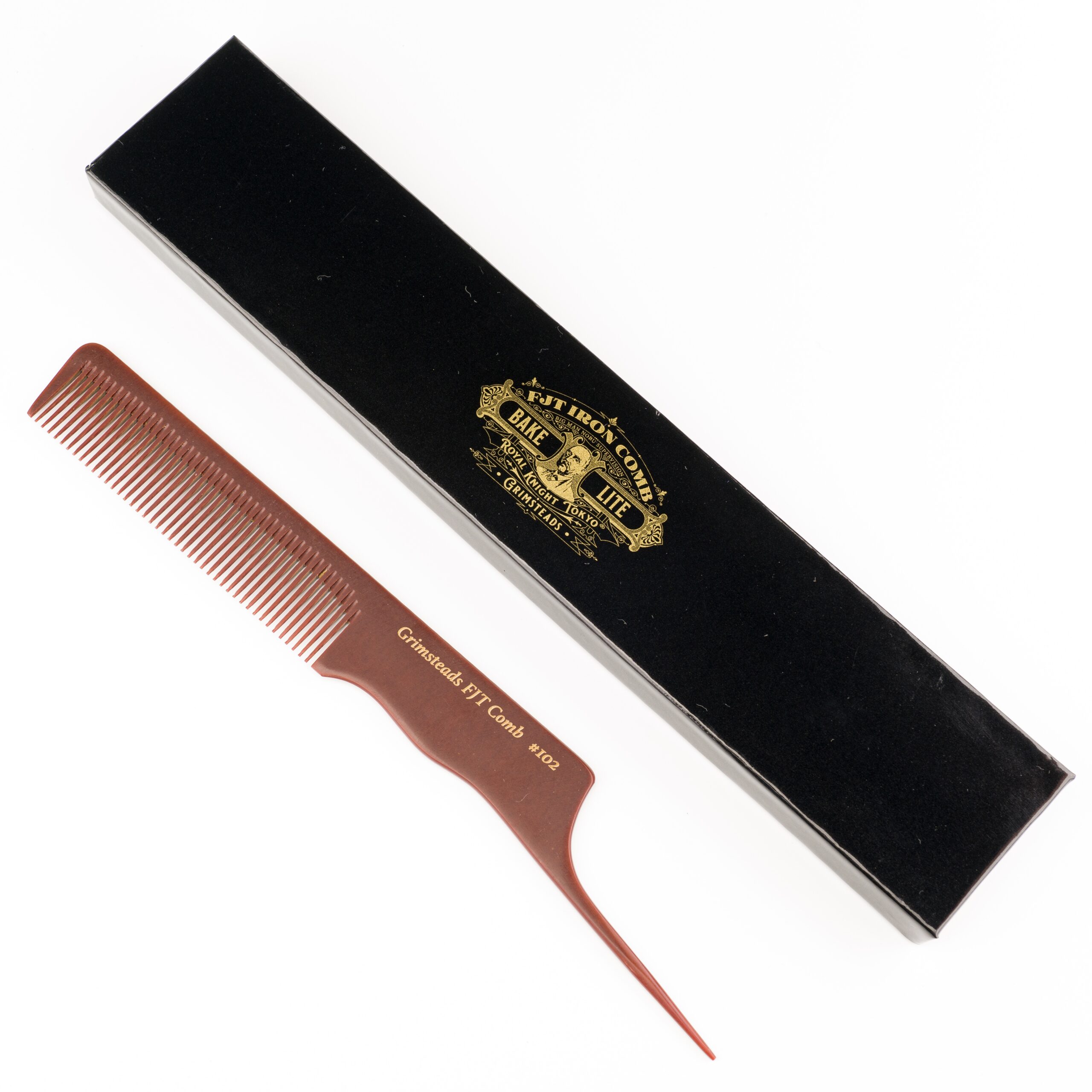 GRIMSTEADS FJT COMB 102 ベークライトアイロンパーマ用コーム | Royal