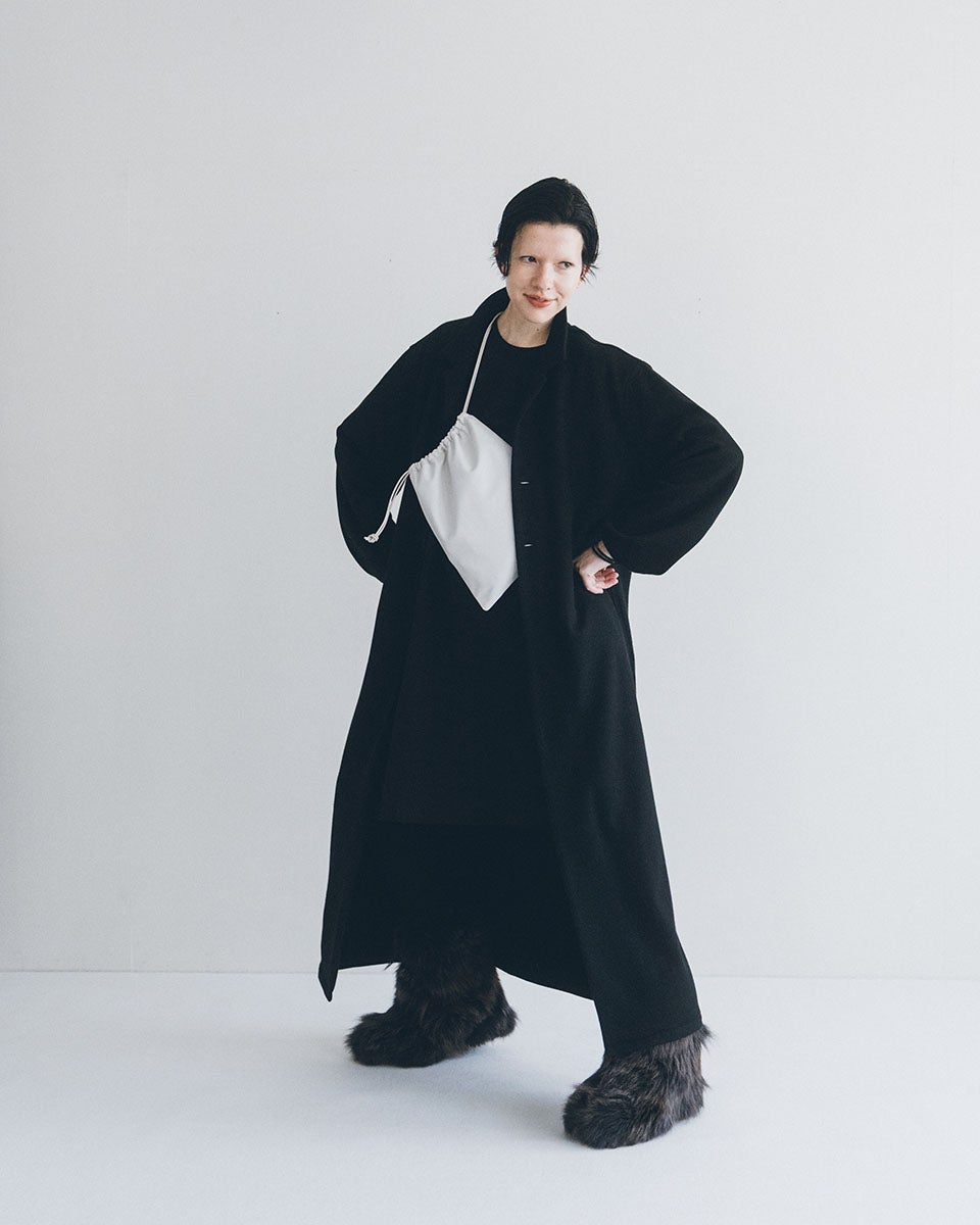 WITH fog linen work・ miiThaaii ケサ ショルダーバッグ