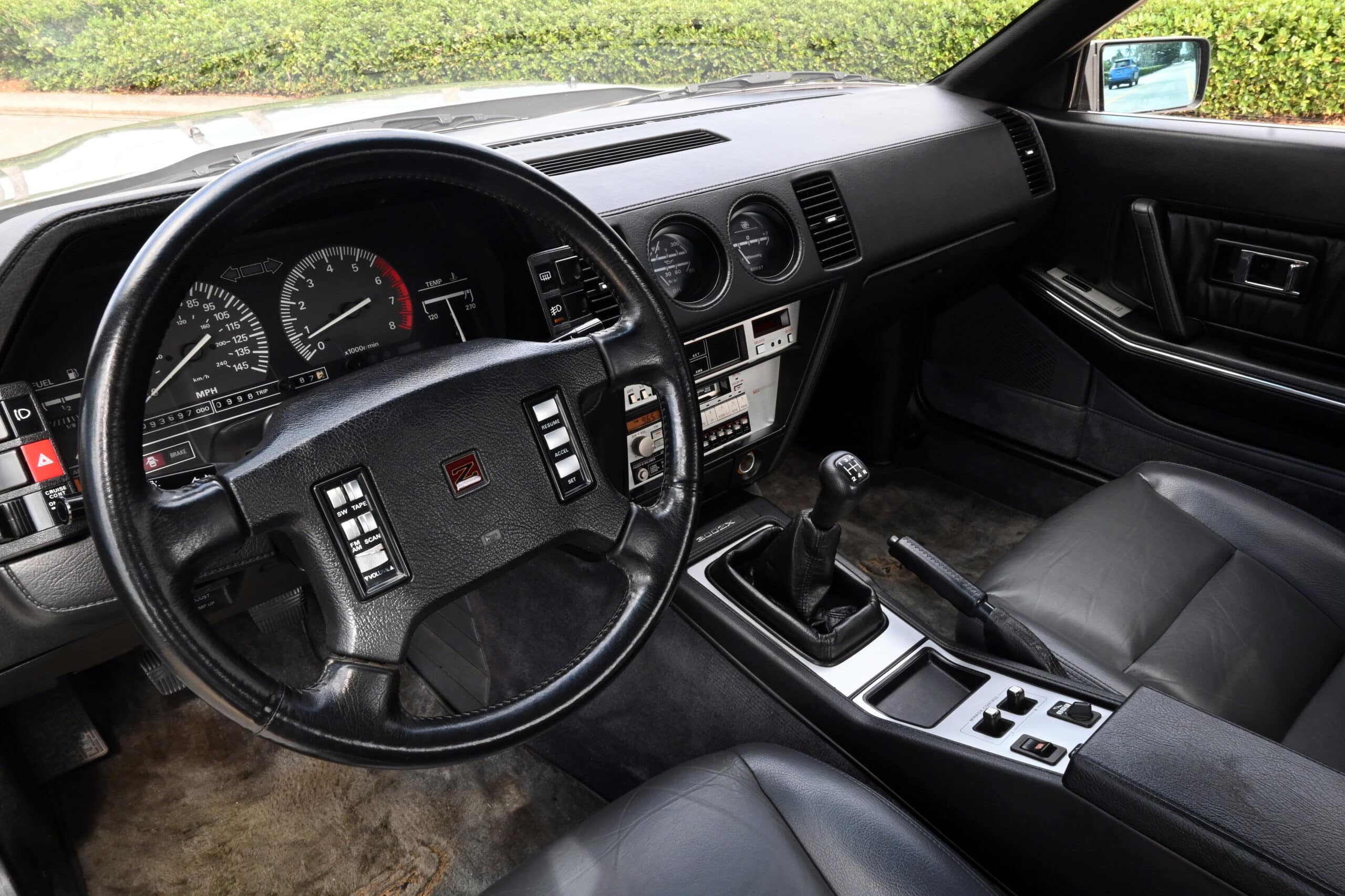 1987 Nissan 300 ZX, 5-speed turbo, same collector owner for 30