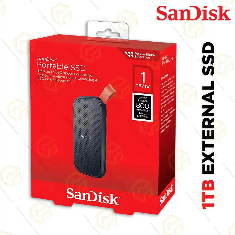 SANDISK E30 1TB EXTERNAL SSD USB 3.2 GEN SDSSDE30-1T00-G26 UPTO