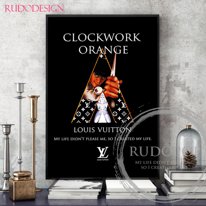 時計じかけのオレンジ ブランドオマージュアートポスター/RUDOPOP