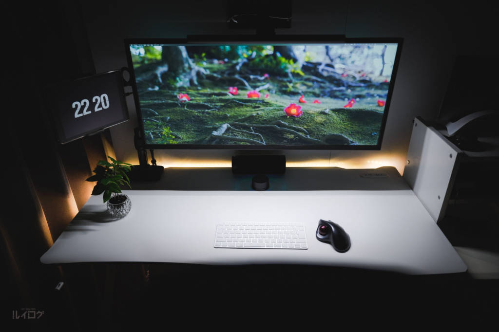 Xiaomiのモニターライトでデスクをすっきり明るく。スクリーンバー