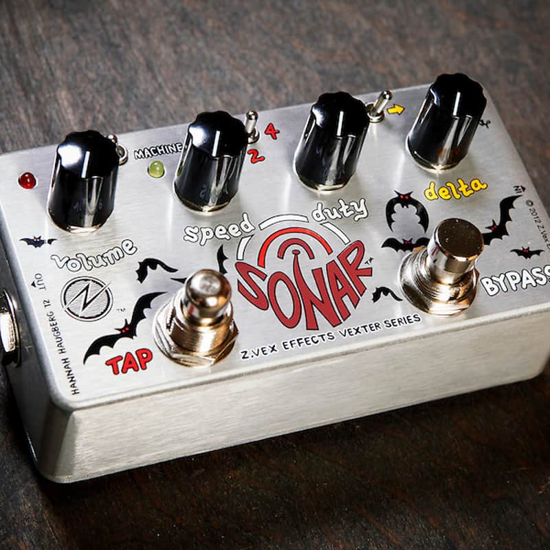 Zvex Sonar Vexter Tremolo/Tap Tempo Pedal | Reverb