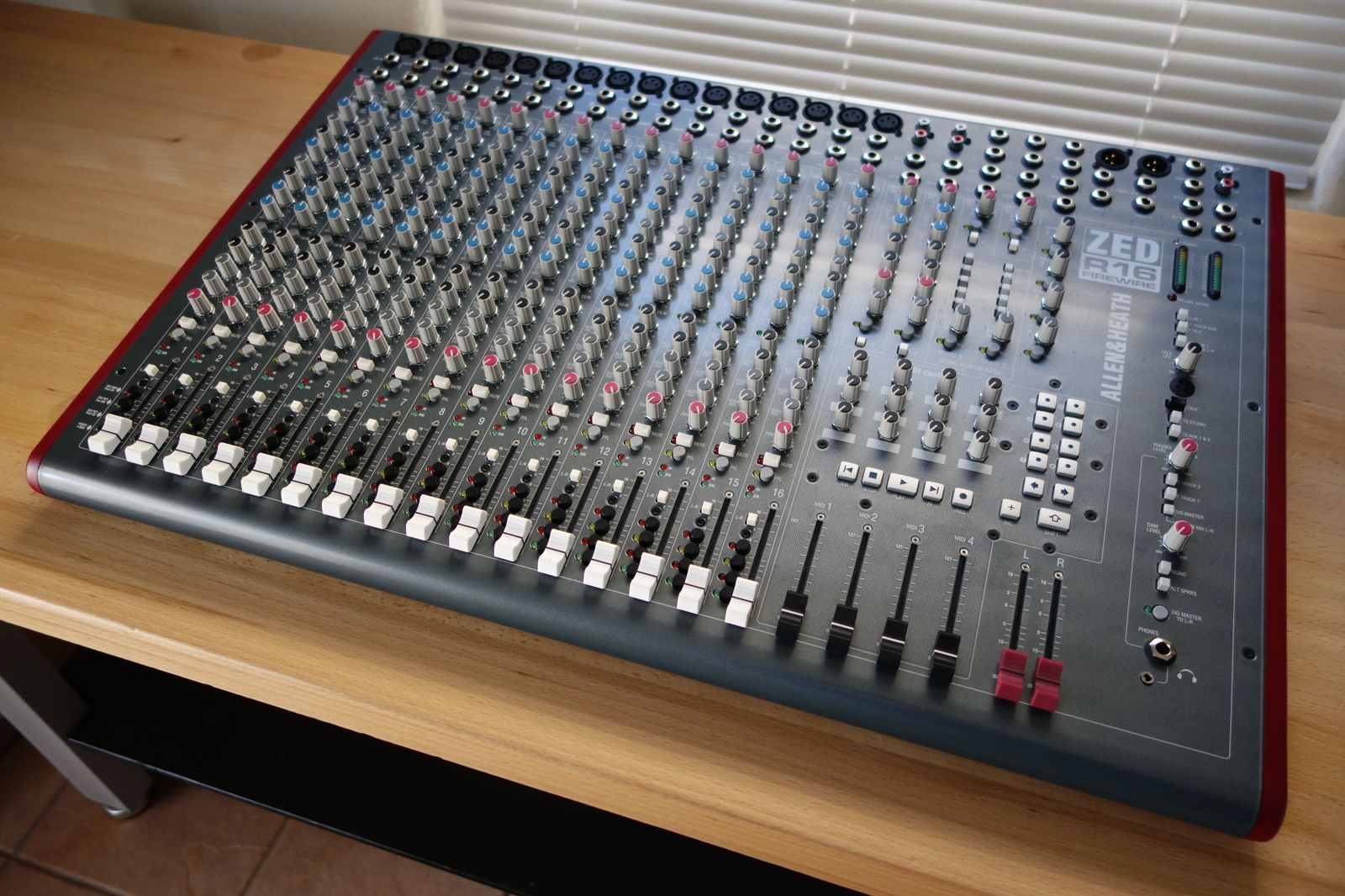 Allen & Heath ZED-R16 16-Channel Firewire Recording Mixer | Reverb