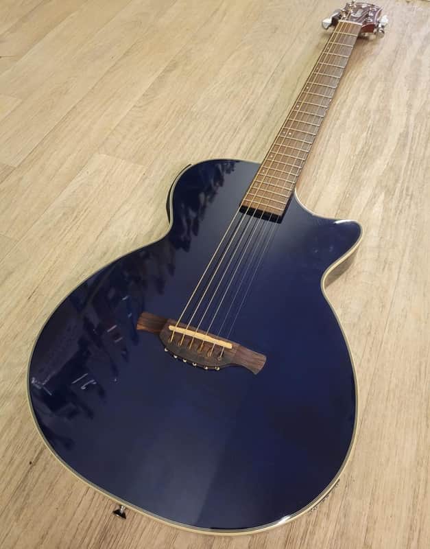 Crafter CT-120 TBU Solid Body Electro Acoustic Guitar in