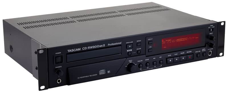 TASCAM CD-RW 900 MK2 Professional CD Recorder RW900MK2 | Reverb