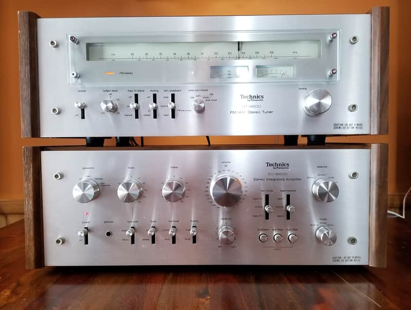 Technics SU-8600 Integrated Amplifier & ST-8600 Stereo Tuner