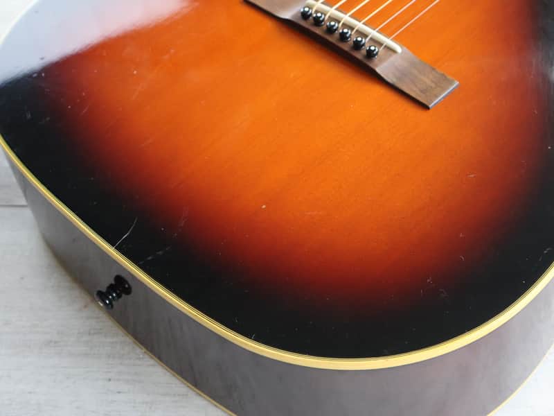 1999 Headway HYG-038SB L-00 Sized Acoustic (Sunburst) | Reverb
