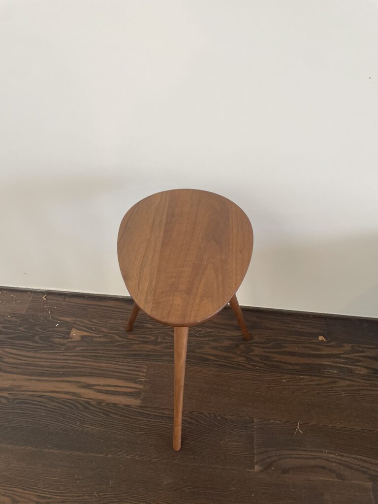 名古屋市中区 TENDO 天童木工 サイドテーブル 電話台 ヴィンテージの