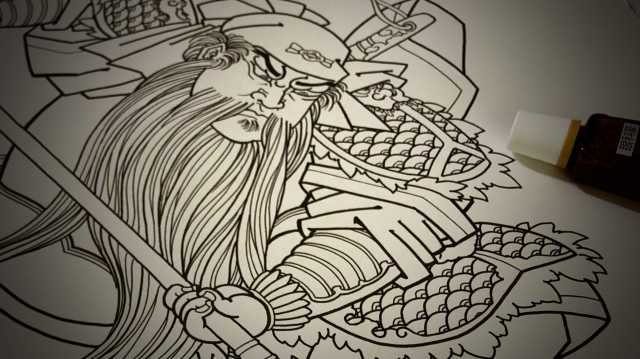 刺青図柄の意味 関羽雲長 | 磨斧作針 龍元洞雑記帳