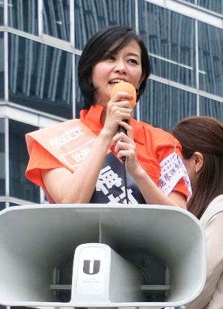 日本人ファースト」繰り返す 参政比例の梅村みずほ氏