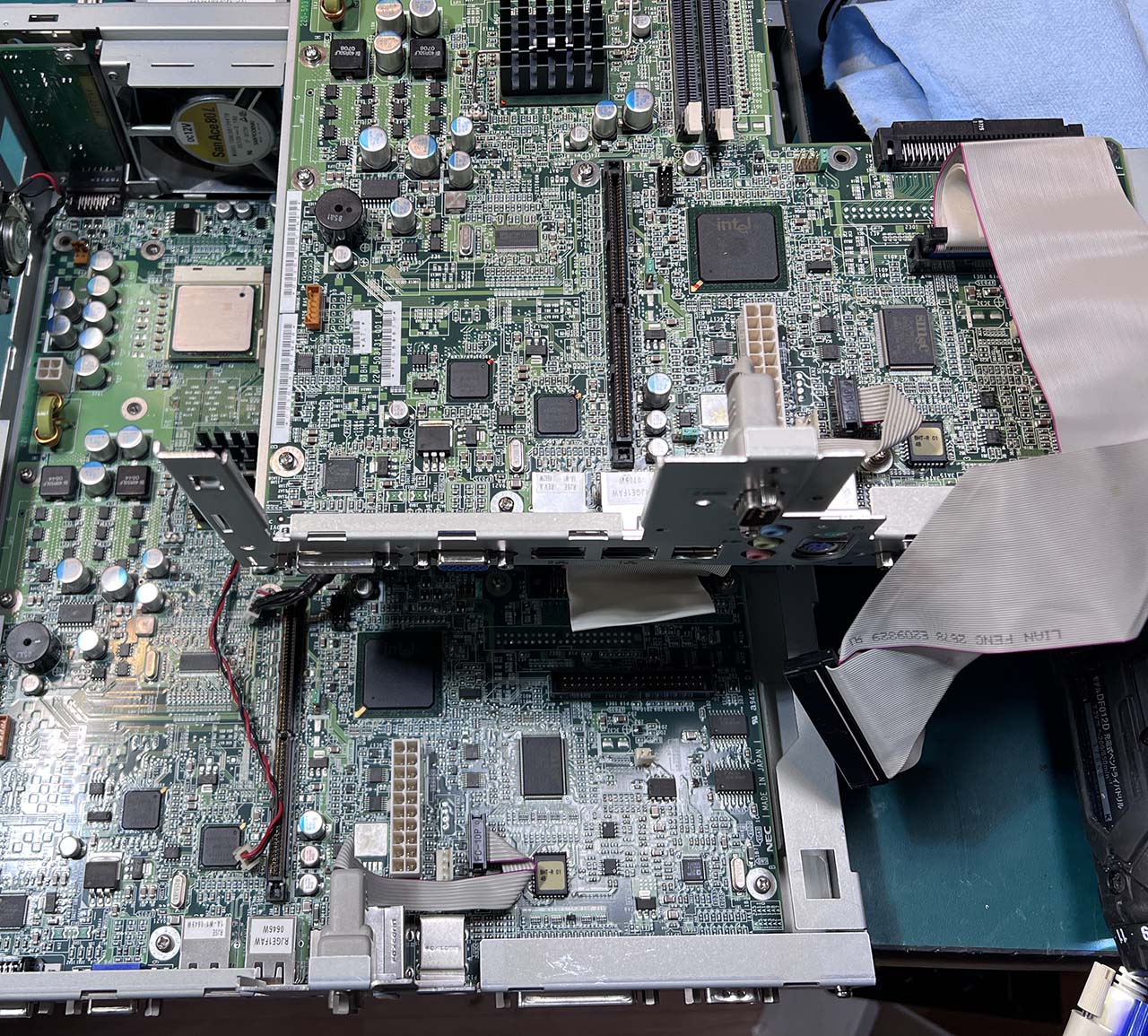 産業用パソコン FC98-NX FC-20XE マザーボード交換修理作業 | 滋賀