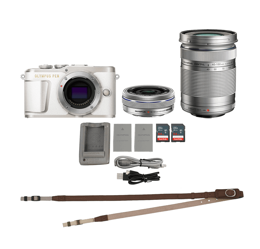 レンタル] オリンパス/OLYMPUS PEN E-PL10 標準&望遠レンズセット