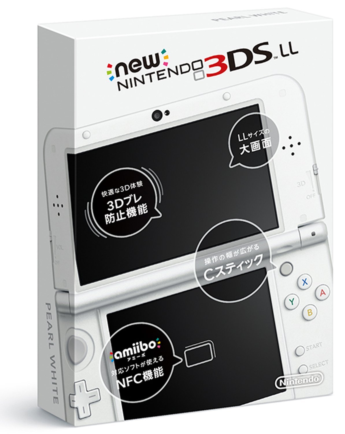 New Nintendo 3DS LL (Pearl White)