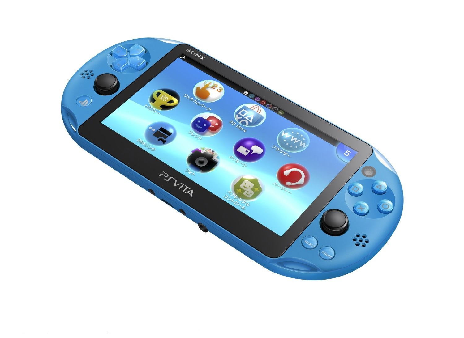 PS Vita PlayStation Vita New Slim Model - PCH-2000 (Aqua Blue)