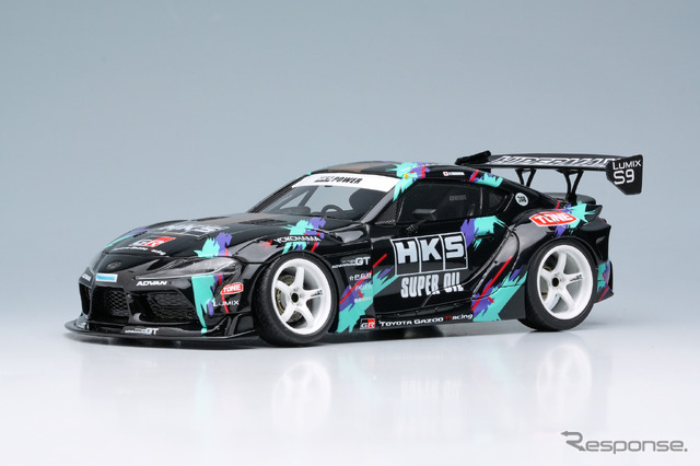 HKSが「東京オートサロン2025」限定/先行販売アイテムを公開、谷口選手