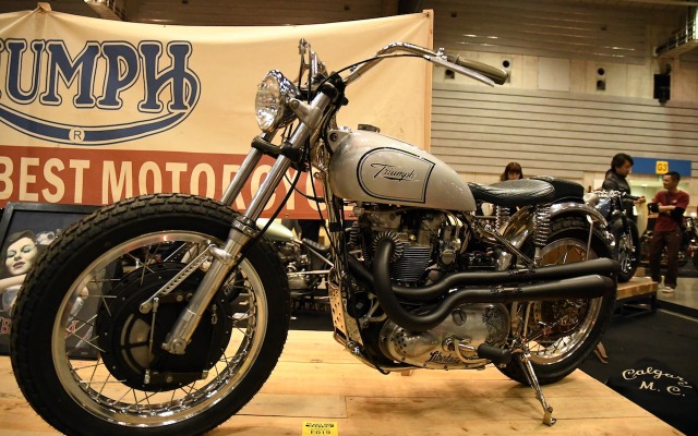 ホットロッドショー16】トライアンフチョッパーが大集結…ニューモデル