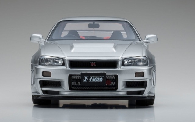 京商、ニスモR34 GT-R Zチューン 1/12スケールミニカーを発表へ…全日本