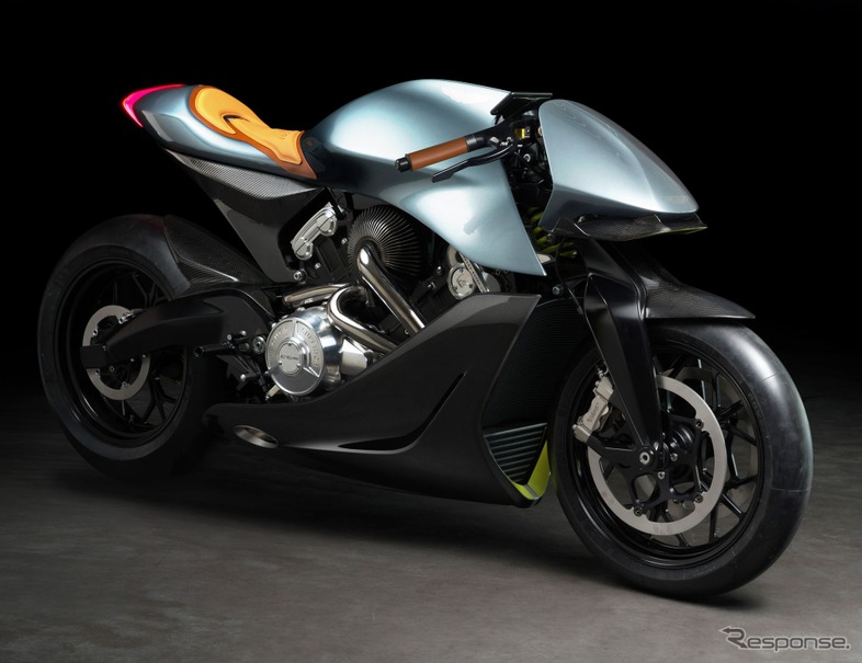 アストンマーティン初の二輪車、「AMB 001」…EICMA 2019 | レスポンス