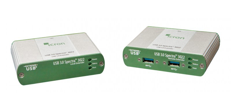 00-00327 - Icron Spectra 3022 - 2 Port USB 3.0 Multimode Fiber